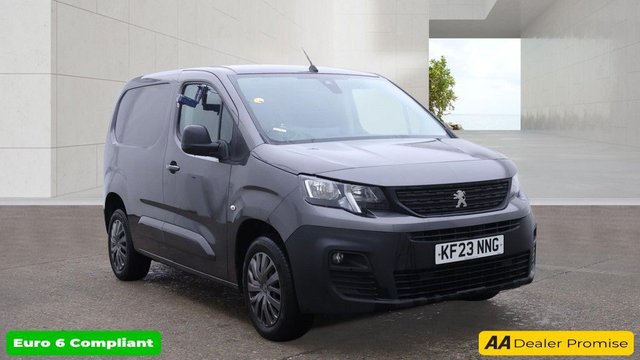 View our Peugeot Partner Grey 1.5 BlueHDi Asphalt Premium+ van, 52,300 miles, Euro 6, 8in Touchscreen, Sat nav, CarPlay/Android Auto, Rear Camera, A/C. Plus VAT @ 20%!