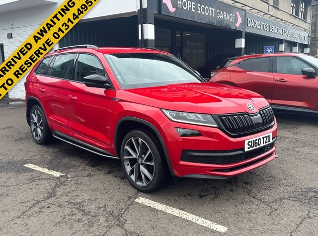 View our Skoda Kodiaq 2.0 TDI SportLine SUV 5dr Diesel DSG 4WD Euro 6 (s/s) (7 Seat) (150 ps)