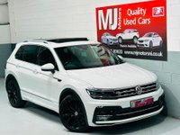 USED 2018 18 VOLKSWAGEN TIGUAN 2.0 TDI R-Line 4Motion Euro 6 (s/s) 5dr FULL HISTORY, PAN ROOF