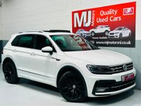 USED 2018 18 VOLKSWAGEN TIGUAN 2.0 TDI R-Line 4Motion Euro 6 (s/s) 5dr FULL HISTORY, PAN ROOF