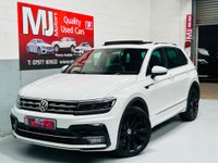 USED 2018 18 VOLKSWAGEN TIGUAN 2.0 TDI R-Line 4Motion Euro 6 (s/s) 5dr FULL HISTORY, PAN ROOF