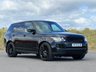 USED 2020 70 LAND ROVER RANGE ROVER 3.0 D300 MHEV Westminster Black Auto 4WD Euro 6 (s/s) 5dr PAN ROOF+MERIDIAN+PRIVACY+22s