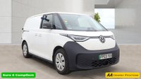 USED 2023 23 VOLKSWAGEN ID. Buzz Cargo Pro 77kWh Commerce Panel Van 5dr Electric Auto (204 ps) This 2023 Volkswagen ID. Buzz Cargo Pro Commerce offers a rare find with only one previous owner and a low mileage of 16,200 miles. As an electric vehicle, this 5-door automatic van is equipped with a 77kWh battery that provides a range of 254 miles when new. The interior is designed for comfort and convenience, featuring heated front seats and a 1-zone Climatronic system that includes an enhanced air filter and stationary air conditioning. Technology is well integrated, offering App Connect wit