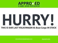 USED 2023 23 VOLKSWAGEN ID. Buzz Cargo Pro 77kWh Commerce Panel Van 5dr Electric Auto (204 ps) This 2023 Volkswagen ID. Buzz Cargo Pro Commerce offers a rare find with only one previous owner and a low mileage of 16,200 miles. As an electric vehicle, this 5-door automatic van is equipped with a 77kWh battery that provides a range of 254 miles when new. The interior is designed for comfort and convenience, featuring heated front seats and a 1-zone Climatronic system that includes an enhanced air filter and stationary air conditioning. Technology is well integrated, offering App Connect wit