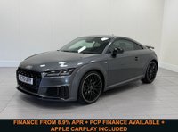 USED 2020 70 AUDI TT 2.0 TFSI 40 Black Edition Coupe 3dr Petrol S Tronic Euro 6 (s/s) (197 ps) DIGITAL DASHBOARD + APPLE CARPLAY + DAYTONA GREY EXTERIOR COLOUR