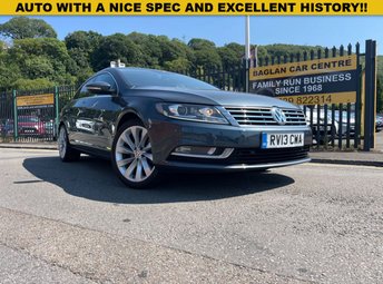 2013 VOLKSWAGEN CC 2.0 TDI BlueMotion Tech GT Saloon 4dr Diesel DSG Euro 5 (s/s) (140 ps) £6495.00