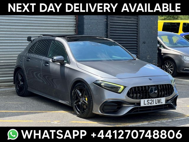 View our Mercedes-Benz A Class 1.3 A180 AMG Line (Premium Plus 2) Hatchback 5dr Petrol 7G-DCT Euro 6 (s/s) (136 ps)