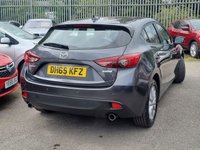 USED 2016 65 MAZDA MAZDA3 2.0 SKYACTIV-G SE Hatchback 5dr Petrol Manual Euro 6 (s/s) (121 ps) 