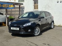 USED 2012 12 FORD FOCUS 1.6 Zetec Hatchback 5dr Petrol Manual Euro 5 (105 ps) THIS  5 DOOR FAMILY PETROL CAR COMES WITH ALLOYS,AIR CON,2 KEYS,BLUETOOTH AND MORE..