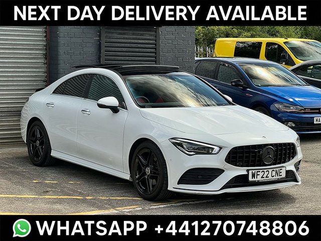 View our Mercedes-Benz Cla 1.3 CLA180 AMG Line (Premium Plus 2) Coupe 4dr Petrol 7G-DCT Euro 6 (s/s) (136 ps)