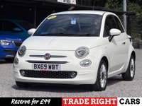 USED 2019 69 FIAT 500 1.2 Lounge 3dr - LOW MILEAGE DAB | CRUISE | USB | A/C