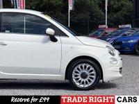 USED 2019 69 FIAT 500 1.2 Lounge 3dr - LOW MILEAGE DAB | CRUISE | USB | A/C