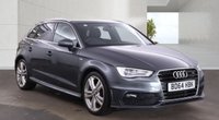 USED 2014 64 AUDI A3 2.0 TDI S line Sportback 5dr Diesel Manual Euro 6 (s/s) (150 ps) GREAT SERVICE HISTORY WITH THIS CAR