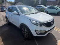 USED 2014 14 KIA SPORTAGE 1.7 CRDi EcoDynamics 3 SUV 5dr Diesel Manual 2WD Euro 5 (s/s) (114 bhp) 