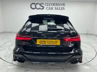 USED 2020 66 AUDI RS6 AVANT 4.0 TFSI V8 Carbon Black Estate 5dr Petrol Tiptronic quattro Euro 6 (s/s) (600 ps) Finished In Mythos Black, This RS6 Avant Comes With The Panoramic Glass Sunroof, Comfort And Sound Package, 22" Alloy Wheels With RS Brake Callipers In Green, RS Puddle Lamps, Bang And Olufsen Premium 3D Sound System, Memory Seats, Heated Front Seats, Reverse And 360 Degree Camera With Top View, RS Embossed Stitching Front And Rear, Privacy Glass, Powered Tailgate, Service History, 12 Months MOT, 3 Months Warranty. Finance And Extended Warranty Available.