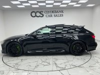 USED 2020 66 AUDI RS6 AVANT 4.0 TFSI V8 Carbon Black Estate 5dr Petrol Tiptronic quattro Euro 6 (s/s) (600 ps) Finished In Mythos Black, This RS6 Avant Comes With The Panoramic Glass Sunroof, Comfort And Sound Package, 22" Alloy Wheels With RS Brake Callipers In Green, RS Puddle Lamps, Bang And Olufsen Premium 3D Sound System, Memory Seats, Heated Front Seats, Reverse And 360 Degree Camera With Top View, RS Embossed Stitching Front And Rear, Privacy Glass, Powered Tailgate, Service History, 12 Months MOT, 3 Months Warranty. Finance And Extended Warranty Available.