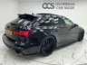 USED 2020 66 AUDI RS6 AVANT 4.0 TFSI V8 Carbon Black Estate 5dr Petrol Tiptronic quattro Euro 6 (s/s) (600 ps) Finished In Mythos Black, This RS6 Avant Comes With The Panoramic Glass Sunroof, Comfort And Sound Package, 22" Alloy Wheels With RS Brake Callipers In Green, RS Puddle Lamps, Bang And Olufsen Premium 3D Sound System, Memory Seats, Heated Front Seats, Reverse And 360 Degree Camera With Top View, RS Embossed Stitching Front And Rear, Privacy Glass, Powered Tailgate, Service History, 12 Months MOT, 3 Months Warranty. Finance And Extended Warranty Available.