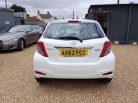 USED 2012 62 TOYOTA YARIS 1.33 Dual VVT-i TR Euro 5 5dr FSH+ULEZ FREE+PARKING-CAMERA