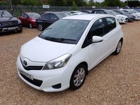 USED 2012 62 TOYOTA YARIS 1.33 Dual VVT-i TR Euro 5 5dr FSH+ULEZ FREE+PARKING-CAMERA