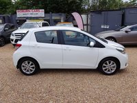 USED 2012 62 TOYOTA YARIS 1.33 Dual VVT-i TR Euro 5 5dr FSH+ULEZ FREE+PARKING-CAMERA