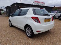 USED 2012 62 TOYOTA YARIS 1.33 Dual VVT-i TR Euro 5 5dr FSH+ULEZ FREE+PARKING-CAMERA