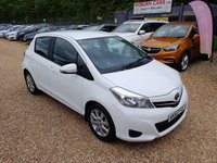 USED 2012 62 TOYOTA YARIS 1.33 Dual VVT-i TR Euro 5 5dr FSH+ULEZ FREE+PARKING-CAMERA