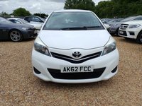 USED 2012 62 TOYOTA YARIS 1.33 Dual VVT-i TR Euro 5 5dr FSH+ULEZ FREE+PARKING-CAMERA