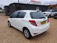 USED 2012 62 TOYOTA YARIS 1.33 Dual VVT-i TR Euro 5 5dr FSH+ULEZ FREE+PARKING-CAMERA