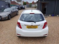 USED 2012 62 TOYOTA YARIS 1.33 Dual VVT-i TR Euro 5 5dr FSH+ULEZ FREE+PARKING-CAMERA