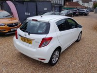 USED 2012 62 TOYOTA YARIS 1.33 Dual VVT-i TR Euro 5 5dr FSH+ULEZ FREE+PARKING-CAMERA