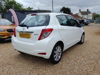 USED 2012 62 TOYOTA YARIS 1.33 Dual VVT-i TR Euro 5 5dr FSH+ULEZ FREE+PARKING-CAMERA