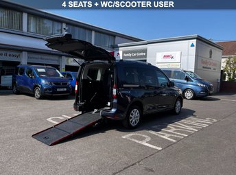 2024 FORD TOURNEO CONNECT 2.0 EcoBlue Titanium MPV 5dr Diesel Manual 4 Seat Wav Wheelchair &pound;16499.00