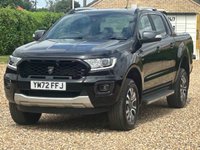 USED 2023 72 FORD RANGER 2.0 EcoBlue Wildtrak Pickup Double Cab 4dr Diesel Auto 4WD Euro 6 (s/s) (213 ps) 81067 miles f,s,h