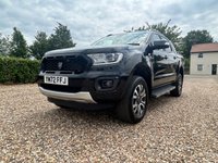 USED 2023 72 FORD RANGER 2.0 EcoBlue Wildtrak Pickup Double Cab 4dr Diesel Auto 4WD Euro 6 (s/s) (213 ps) 81067 miles f,s,h