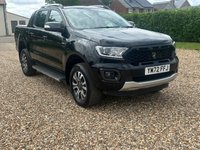 USED 2023 72 FORD RANGER 2.0 EcoBlue Wildtrak Pickup Double Cab 4dr Diesel Auto 4WD Euro 6 (s/s) (213 ps) 81067 miles f,s,h