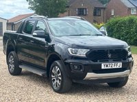USED 2023 72 FORD RANGER 2.0 EcoBlue Wildtrak Pickup Double Cab 4dr Diesel Auto 4WD Euro 6 (s/s) (213 ps) 81067 miles f,s,h