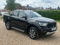 USED 2023 72 FORD RANGER 2.0 EcoBlue Wildtrak Pickup Double Cab 4dr Diesel Auto 4WD Euro 6 (s/s) (213 ps) 81067 miles f,s,h