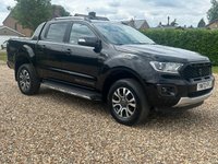 USED 2023 72 FORD RANGER 2.0 EcoBlue Wildtrak Pickup Double Cab 4dr Diesel Auto 4WD Euro 6 (s/s) (213 ps) 81067 miles f,s,h