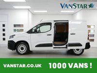 USED 2023 73 PEUGEOT PARTNER 1.5 BLUEHDI 100 BHP 1000 PROFESSIONAL PREMIUM PLUS ( NO VAT ) AIR CON | CARPLAY | 3 SEATS | NO VAT !