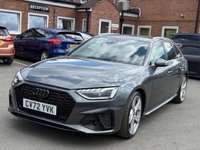 USED 2022 72 AUDI A4 AVANT 2.0 TFSI 40 S line Estate 5dr Petrol S Tronic Euro 6 (s/s) (204 ps) REVERSE CAMERA + HEATED SEATS