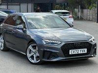 USED 2022 72 AUDI A4 AVANT 2.0 TFSI 40 S line Estate 5dr Petrol S Tronic Euro 6 (s/s) (204 ps) REVERSE CAMERA + HEATED SEATS
