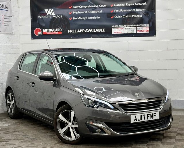 2017 17 PEUGEOT 308 1.2 PureTech Allure Hatchback 5dr Petrol EAT Euro 6 (s/s) (130 ps) 