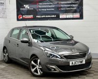 USED 2017 17 PEUGEOT 308 1.2 PureTech Allure Hatchback 5dr Petrol EAT Euro 6 (s/s) (130 ps) 