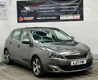 USED 2017 17 PEUGEOT 308 1.2 PureTech Allure Hatchback 5dr Petrol EAT Euro 6 (s/s) (130 ps) 