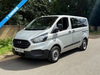 USED 2020 70 FORD TRANSIT CUSTOM 2.0 320 EcoBlue Leader 105BHP EURO 6 L1 H1 SWB 8 SEATER MINI BUS PRIVACY+EURO 6+8 SEATS+59K