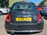USED 2019 19 FIAT 500 1.2 Lounge Hatchback 3dr Petrol Dualogic Euro 6 (s/s) (69 bhp) GLASS SUNROOF + DAB + NAV + AUTOMATIC + ULEZ