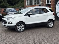 USED 2018 67 FORD ECOSPORT 1.5 TDCi Titanium SUV 5dr Diesel Manual 2WD Euro 6 (95 ps) Low Mileage, 1 Owner, 2 Keys