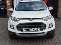 USED 2018 67 FORD ECOSPORT 1.5 TDCi Titanium SUV 5dr Diesel Manual 2WD Euro 6 (95 ps) Low Mileage, 1 Owner, 2 Keys