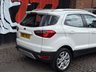 USED 2018 67 FORD ECOSPORT 1.5 TDCi Titanium SUV 5dr Diesel Manual 2WD Euro 6 (95 ps) Low Mileage, 1 Owner, 2 Keys