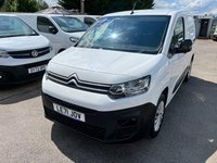 USED 2022 71 CITROEN BERLINGO 1.5 BlueHDi 1000 Enterprise M Pro SWB Euro 6 (s/s) 5dr SERVICED @ 13 33 45 57 70 73k